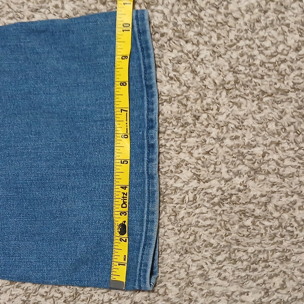 Hollister Blue High rise Flare Wide Leg Jeans - Picture 8 of 12